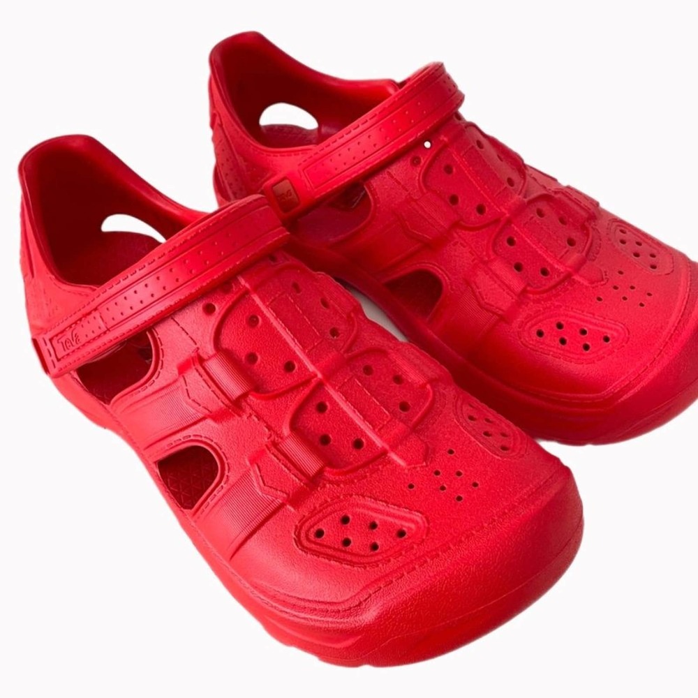 Teva Red Omnium Drift Sandals Sz  6W/7W